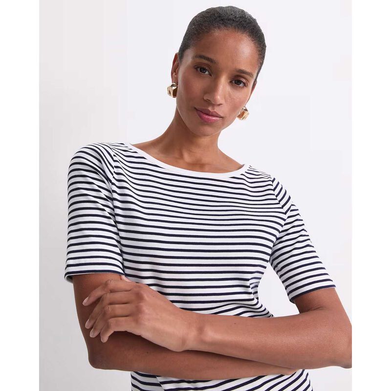 Sportscraft Heidi Boat Neck Half Slv Tee image number 2